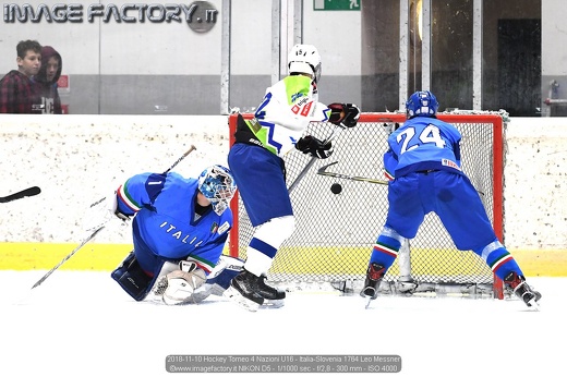 2018-11-10 Hockey Torneo 4 Nazioni U16 - Italia-Slovenia 1764 Leo Messner